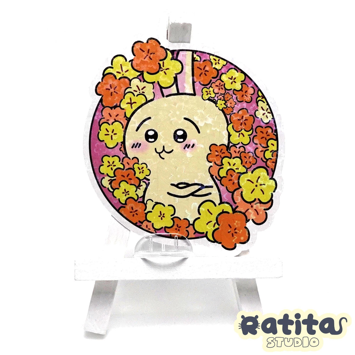 Flowery Chiikawa ~ Die Cut Stickers~