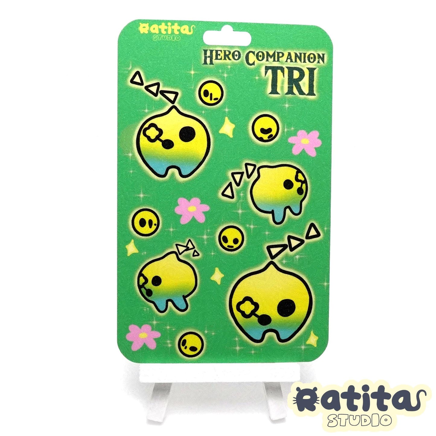 Hero Companion Tri ~ Sticker Sheet