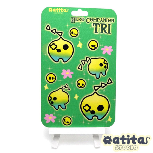 Hero Companion Tri ~ Sticker Sheet