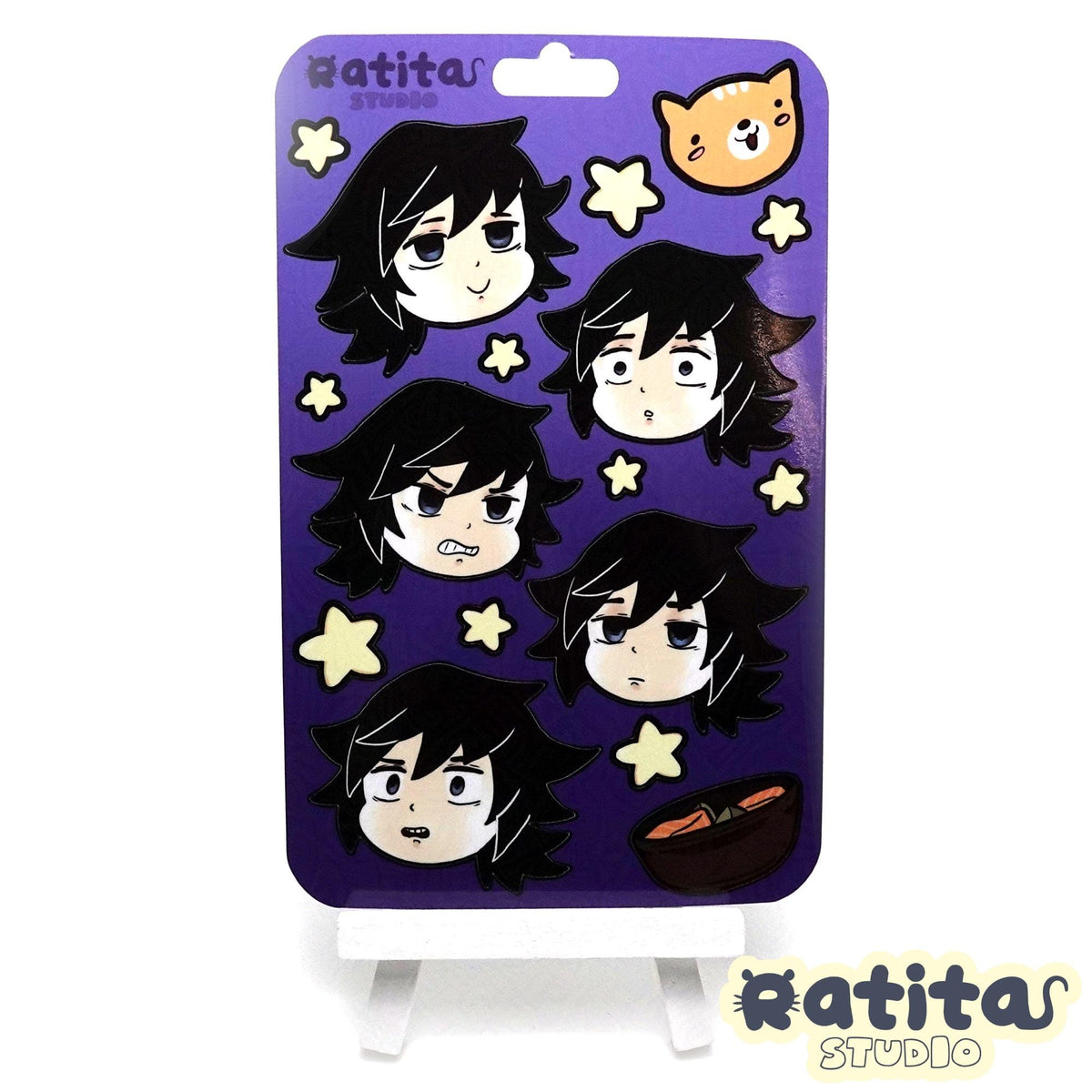 Slayer of Demons ~ Sanemi & Giyu ~ Sticker Sheet