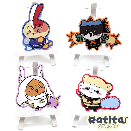 MHA Chiikawa ~Die Cut Stickers~