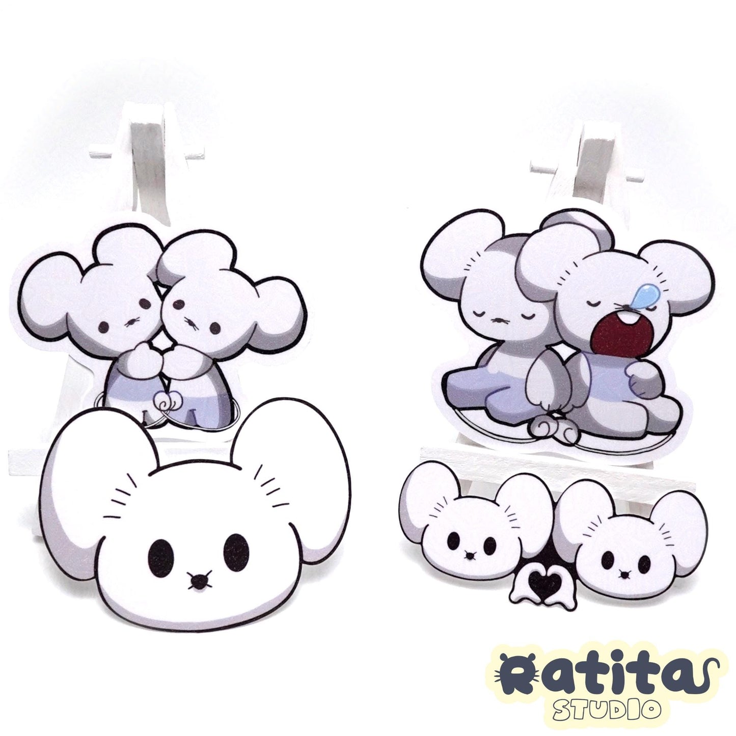 Pocket Monsters: Tandemaus ~Die Cut Stickers~