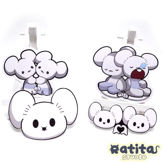 Pocket Monsters: Tandemaus ~Die Cut Stickers~