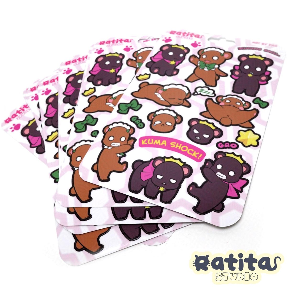 Yurikuma Arashi Sticker Sheet